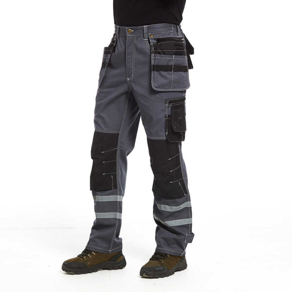 Utility Multi Pocket Durable Canvas Work Pants