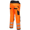 Hi Vis Holster Work Trouser - Orange / Black - 34w Reg / Tall